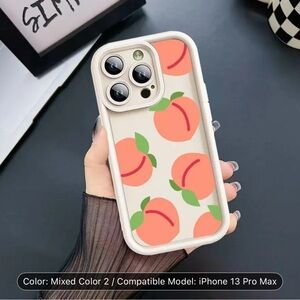 iPhone 13 Pro Max Peach Case NIP